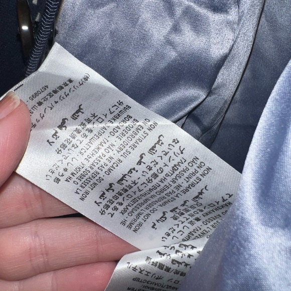 Gucci Navy and Cream Patterned Men's Blazer - Picture 11 of 11